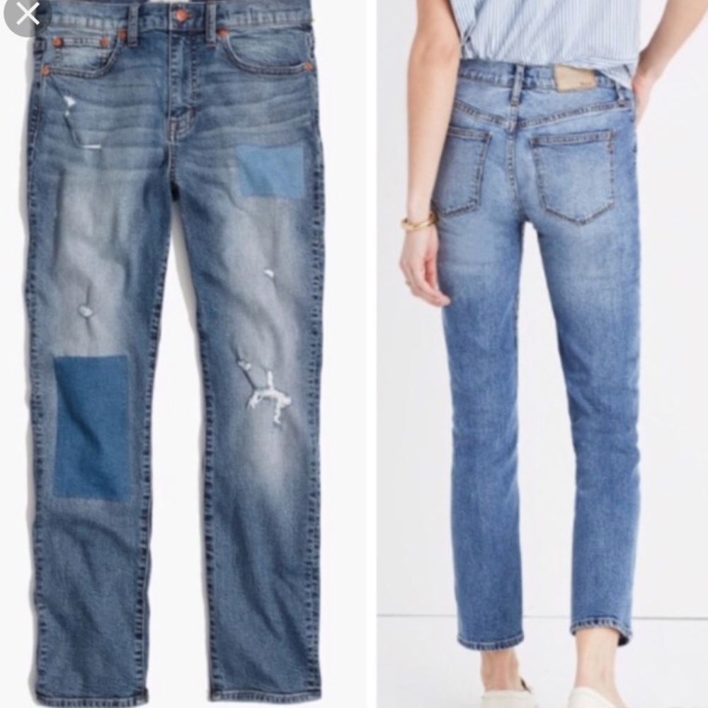 madewell cruiser straight jeans